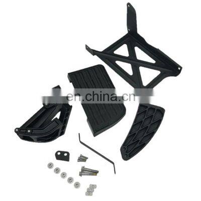 For Tundra Flip Down Rear-Mount Truck Bed Step Retractable Black photo-3