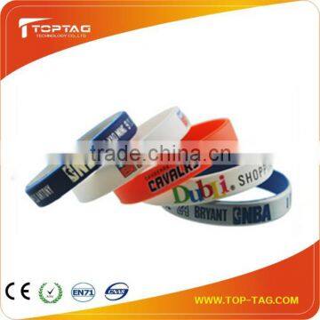 popular Silicone Rfid Wristband with smart chip inside