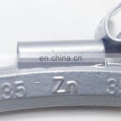 China Supplier Hot Sale Car Truck Zn Clip on Wheel Balancing Weights for Alloy Rim/Steel Rim Stick on Wheel Weights photo-2