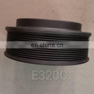 Excavator diesel engine S6K fan pulley for E320C fan pulley with intercooling 12PK