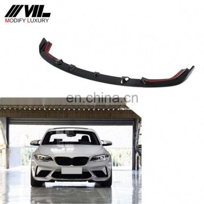 Carbon Fiber Front Bumper Lip for BMW F87 M2 2-Door 2018-2020