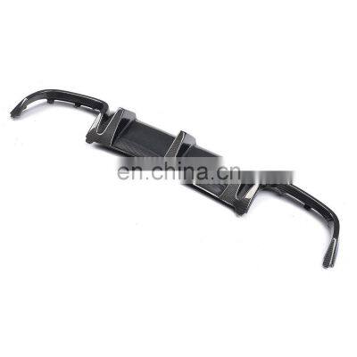 TMS Style Carbon Fiber W204 C63 Auto Rear Bumper Lip for M Ercedes B Enz 2012Up photo-5