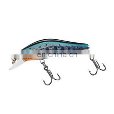 5.0cm 4.5g 6 Colors 3D Bionic Eyes Saltwater Fish Baits With Treble Hooks Sinking Quivering Minnow Bait Fishing photo-5