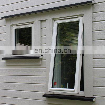 Top hung double glazed outward open  aluminum alloy awning window