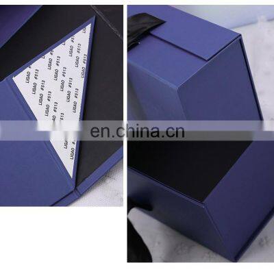 Custom Cardboard Flat Pack Folding Box Packaging Magnetic Paper Foldable Luxury Gift Box