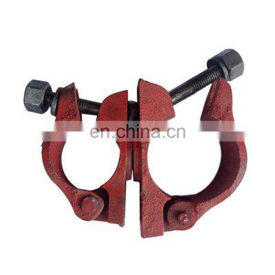 Scaffolding Metal 90 degree Swivel Clamp Forged Double Coupler 0.8kg 0.85kg 1kg 1.1kg Scaffold Coupler