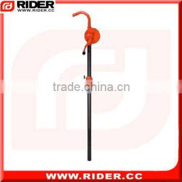 Single-acting barrel oil pump hand operated fuel pump rotary hand pump