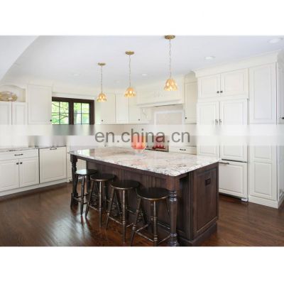 Affordable european style solid wood island modern freestanding transitional pantry door white oak kitchen cabinets