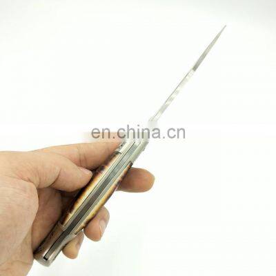 Folding Blade Utility Knives 3D Printing Pattern Plastic Handle Custom LOGO Camping Tactical Pocket Knife photo-5