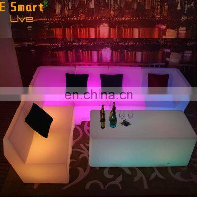 glow bar tables vasos plastic oscontap	led table stool outdoor furniture led chairs sofa set furniture portable bar cube chair