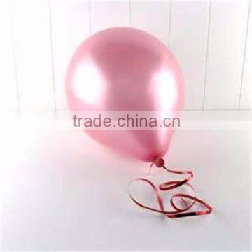 Wholesale 12inch pearlized metallic latex balloons for party decoration