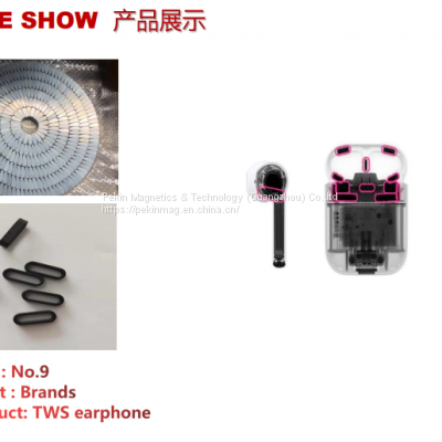 Customized Shape N52 N54 High Magnetic Force Sintered Neodymium Magnet for TWS Earphone
