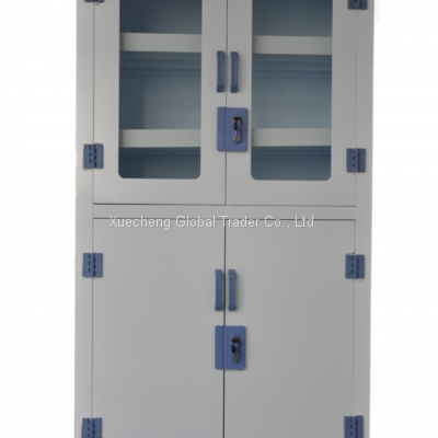 PP Lab Furniture Medical Storage Cabinet Polypropylene Medicine Cupboard