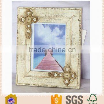 cheap vintage shabby chic wood photo picture frames wholesale for home decor. HW15A00641