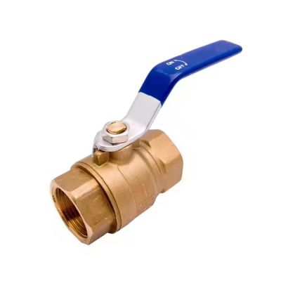 Hot Selling Pn16 Low Pressure Brass Ball Valve with Handle Lever