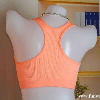 New Product Women's 2 Piece Seamless No Show Lingerie Set Racerback Bra and High Waisted Underwear photo-4