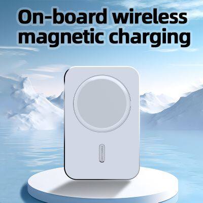 15W Magnetic Car Wireless Charger Aluminum Alloy Material Air Vent Clip Phone Holder Multi-angle Adjustable for Mobile Phone