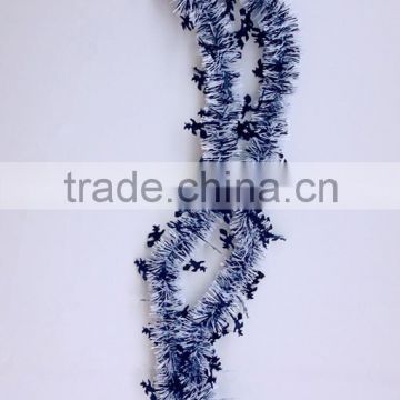 Hot sale cheap outdoor decorate tinsel, festival party OEM halloween tinsel