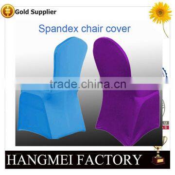 Wholesale colorful spandex chair cover for wedding