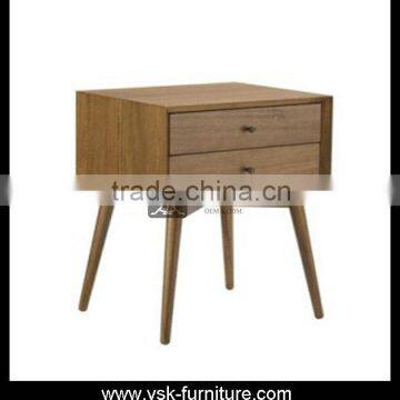 NI-151 Burma Teak Wood Bedside Table