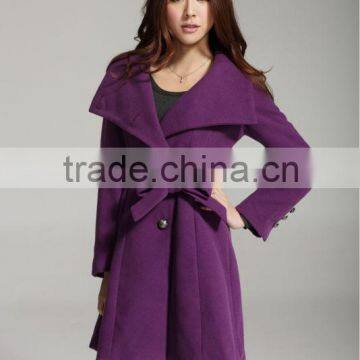 2013 Long Fashion coat for women