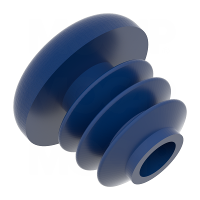 Round Plastic Pipe Insert Cap Tube End 60mm Plastic Tube Caps photo-2