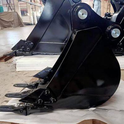 Factory Wholesale 3.5 Ton Excavator Standard Buckets Suit for SY35 SK35 PC35 CAT303 Machines GP Bucket Ground Buckets photo-4