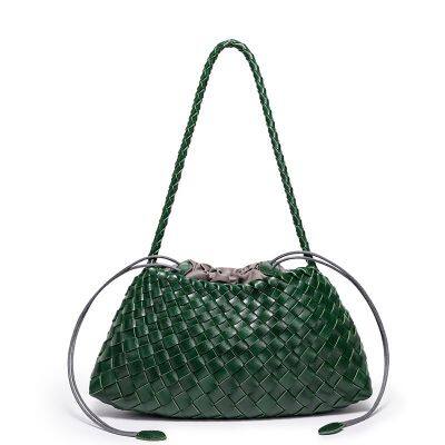 New Handbag 2026 for Women | French Style Braided PU | Forme Croissant de Lune | Beach Basket, Vacation, City photo-4