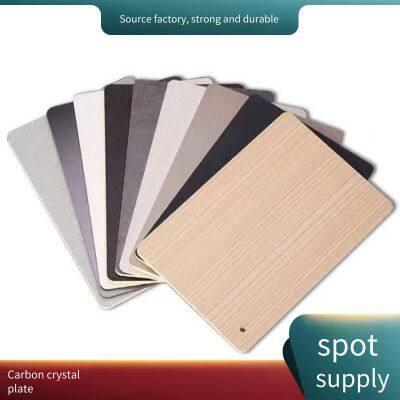 xindishu панель из углеродного кристалла, изготовленная из двойного слоя экструдированного бамбукового угольного волокна в бриллиантовой форме, ударопрочная, прочная и экологически чистая