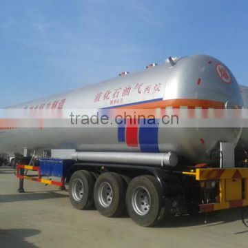 2015 good price new lpg gas tanker semi trailer, 3 axles lpg trailer