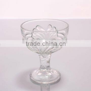 Factory outlet 2015 Eco-Friendly Clear glass Ice Cream Cup