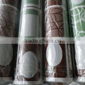 PVC fancy shower curtains in roll