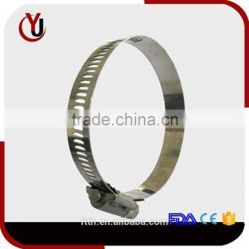 American Stainless Steel Worm Gear Hose Clamp Pipe Clamp