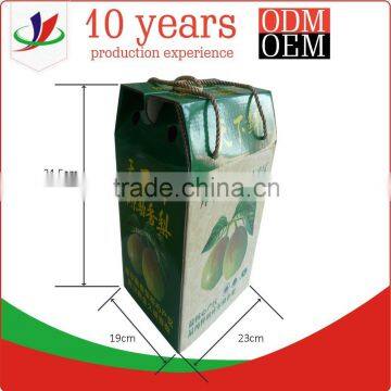 corrugated vegetable carton box