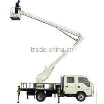 trailer-mounted crank aerial work platform