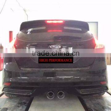 SPORT CATBACK EXHAUST SYSTEM FOR FORD FOCUSS 4TH GENERATION INTO ST STYLE MIDDLE OUTLETS