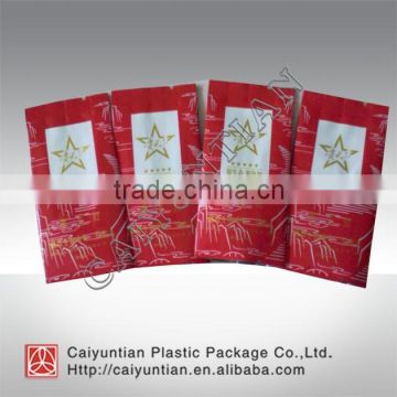 Plastic tea bag /Laminated heat seal foil bags for tea