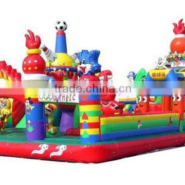 Colorful Giant Outdoor Kid Castle Inflatable Bouncer