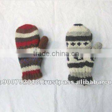 Wool Knitted Fashion Gloves