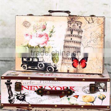 Beautiful Printing Butterfly Suitcase