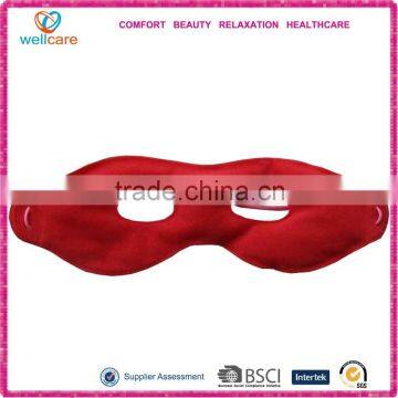 Hot red ice cool gel eye mask / wholesale gel hot cold compress eye mask