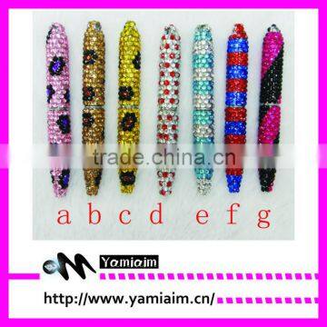 High quality rhinestone ball pen new design rhinestone pen