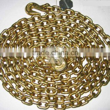 Gold Color G80 TIE DOWN CHAIN