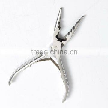 2016 Hot Selling Stainless Steel Hair Extension Pliers Function Clamp Plier Metal Micro Plier photo-2