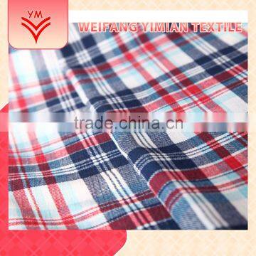 Fashion Design Rayon Plaid Polyester Cotton Printed Fabric photo-3