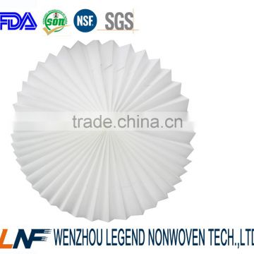 edible level filtration nonwoven material used for making coffee filter