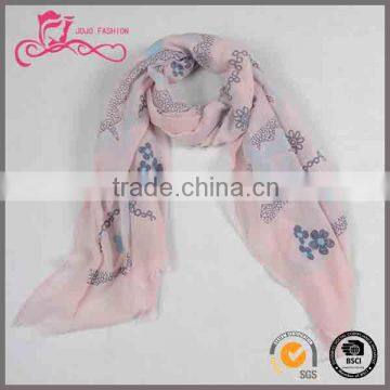 Yiwu factory wholesale summer infinity scarf big size scarf for women