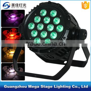 outdoor lighting wall wash rgbw 4in1 10w 14pcs waterproof led par light