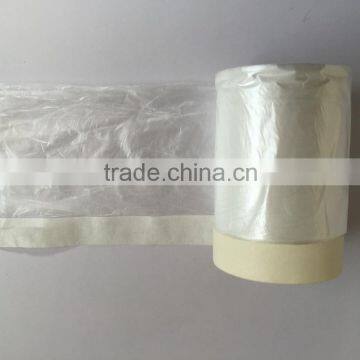 Plastic Drop Sheet/ Dust Cover/ Pre-taped Auto Paint Masking Film photo-2