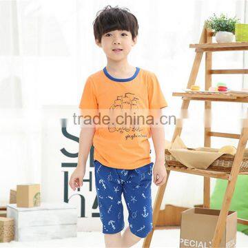 boy t-shirt and pants short sleeves boy t-shirts OEM service